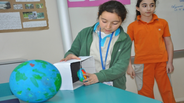 "Dünyamızın Katmanları" ve Gece-Gündüz Etkinliği"