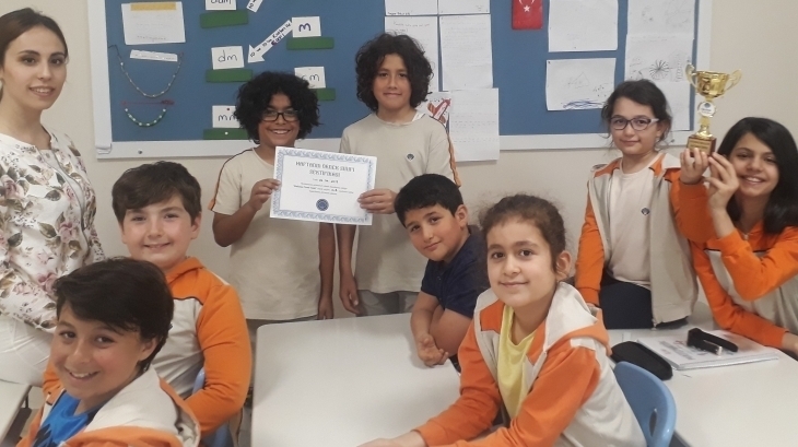 Eryaman Okyanus Koleji İlkokul Kademesinin Örnek Sınıfı 4/B Oldu