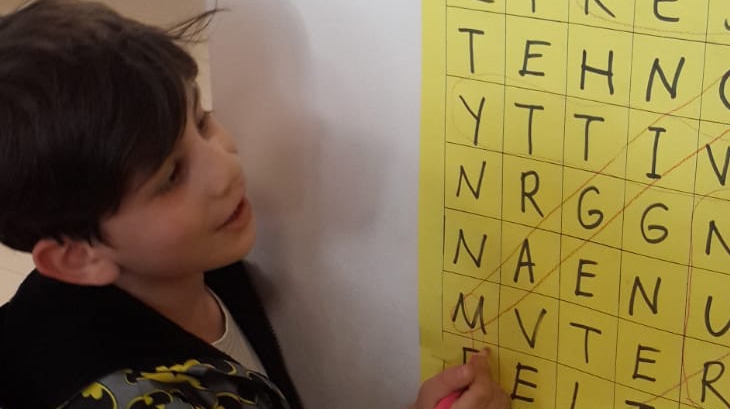 Eryaman Okyanus Koleji Öğrencileri İngilizce Koridor Etkinliğinde