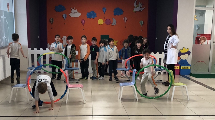 Eryaman Okyanus Koleji Öğrencileri Koridor Etkinliğinde