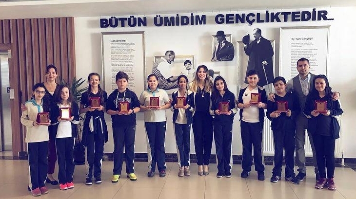 Ortaokul Kademesinde 'Mart ayı örnek öğrencileri' belli oldu.