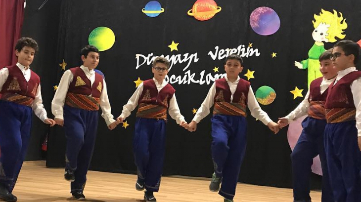 Eryaman Okyanus Koleji Ortaokulunda 23 Nisan'ın 99’uncu Yılı Coşkuyla Kutlandı
