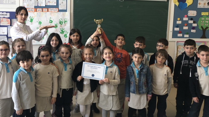 Eryaman Okyanus Kolejinde Haftanın Örnek Sınıfı Belli Oldu