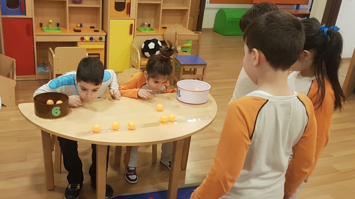 Fatih Okyanus Koleji Okul Öncesi Bulutlar Grubu Oyun Dersinde