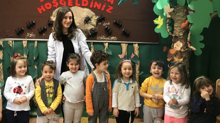 Fatih Okyanus Koleji Okul Öncesi Drama Dersinde