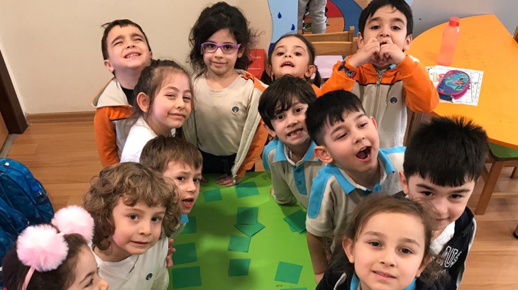 Fatih Okyanus Koleji Okul Öncesi Yıldızlar Grubu Oyun Dersinde