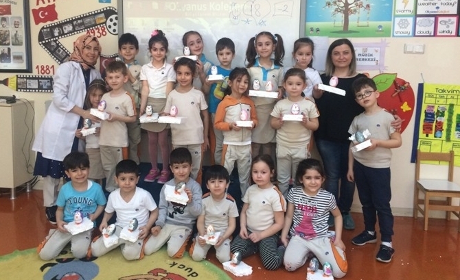 Güneşli Okyanus Koleji Okul Öncesi Gökkuşağı Grubu Aile Katılım Etkinliğinde