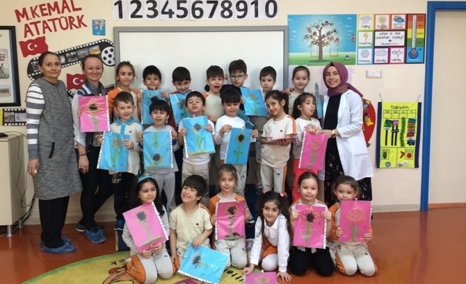 Güneşli Okyanus Koleji Okul Öncesi Gökkuşağı Grubu Veli Etkinliğinde