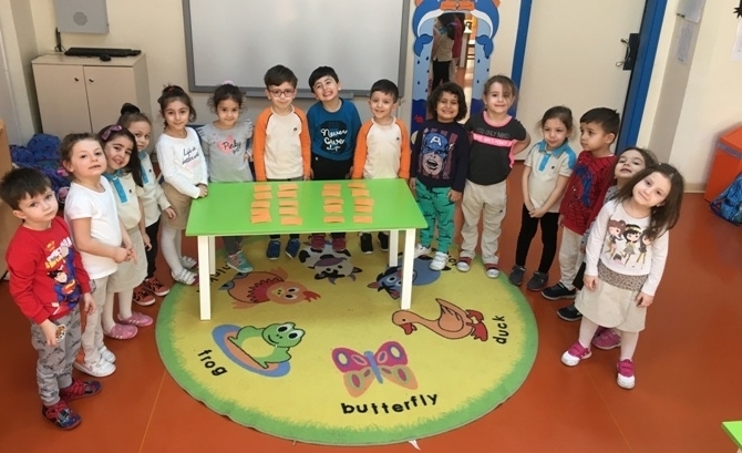 Güneşli Okyanus Koleji Okul Öncesi Balıklar Grubu Oyun Etkinliğinde