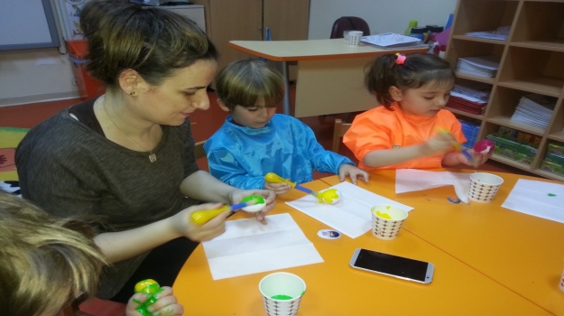 Güneşli Okyanus Koleji Okul Öncesi Çiçekler Grubu Aile Katılım Etkinliğinde