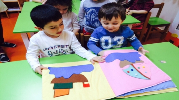 Güneşli Okyanus Koleji Okul Öncesi Çiçekler Grubu Taşıtları Öğreniyor
