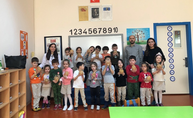 Güneşli Okyanus Koleji Okul Öncesi Gezegenler Grubu Aile Katılım Etkinliğinde