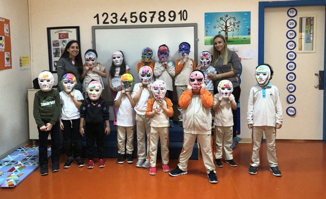 Güneşli Okyanus Koleji Okul Öncesi Gezegenler Grubu Aile Katılım Etkinliğinde