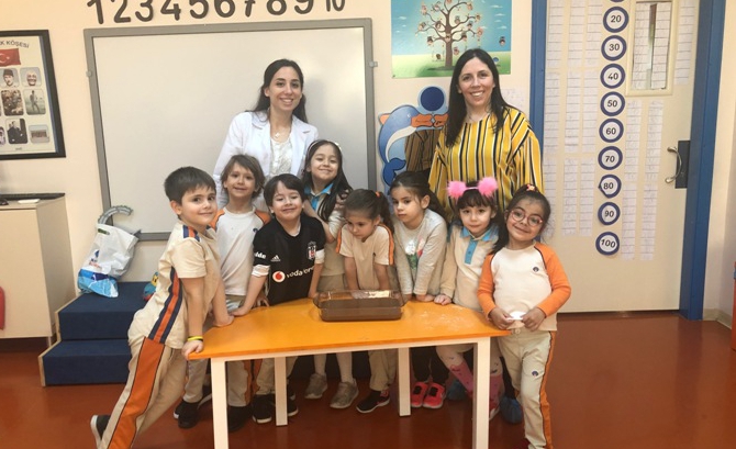 Güneşli Okyanus Koleji Okul Öncesi Gezegenler Grubu Aile Katılım Etkinliğinde