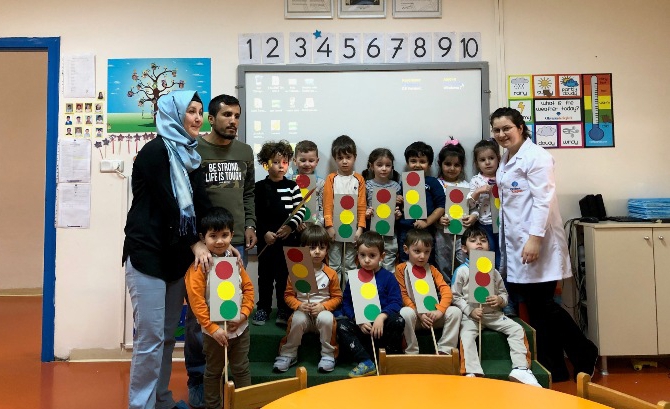 Güneşli Okyanus Koleji Okul Öncesi Rüzgarlar Grubu Aile Katılımı Etkinliğinde