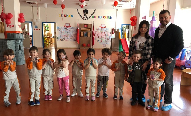 Güneşli Okyanus Koleji Okul Öncesi Rüzgarlar  Grubu Aile Katılım Etkinliğinde