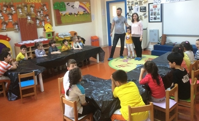 Güneşli Okyanus Koleji Okul Öncesi Yıldızlar Grubu Aile Katılım Etkinliğinde