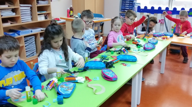 Güneşli Okyanus Koleji Okul Öncesi Yıldızlar Sınıfı Bütünleştirilmiş Türkçe Dil ve Sanat Etkinliğinde