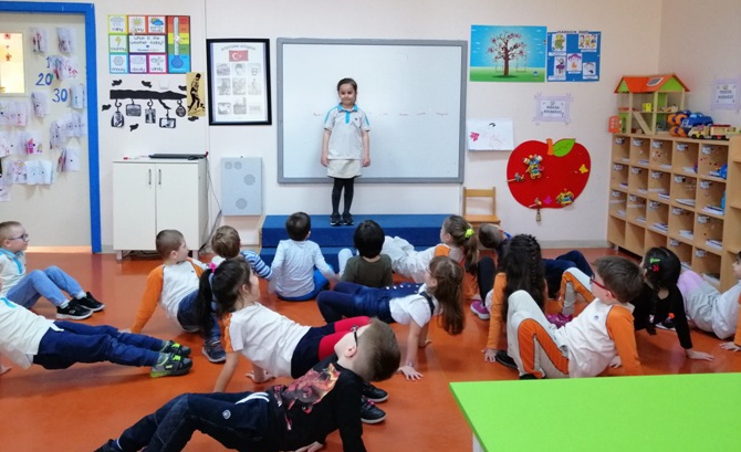 Güneşli Okyanus Koleji Okul Öncesi Yıldızlar Grubu Sosyal Beceri Dersinde
