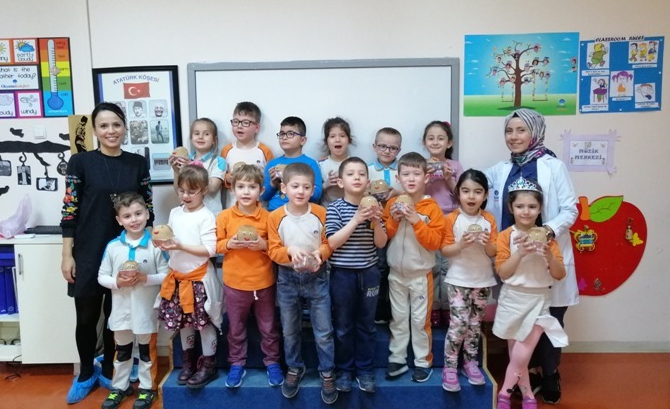 Güneşli Okyanus Koleji Okul Öncesi Yıldızlar Grubu Aile Katılım Etkinliğinde