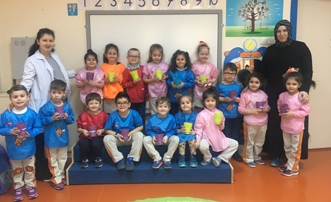 Güneşli Okyanus Koleji Okul Öncesi Yunuslar Grubu Aile Katılımında