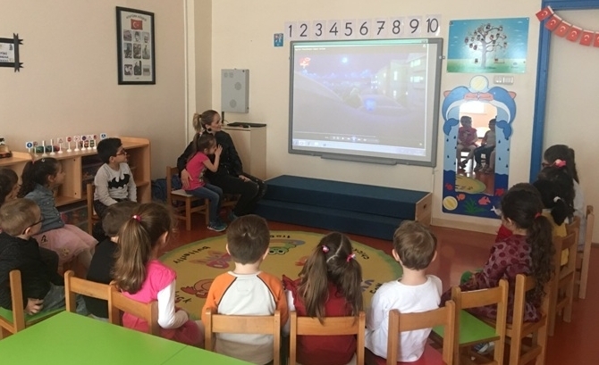Güneşli Okyanus Koleji Okul Öncesi Yunuslar Grubu Aile Katılımında