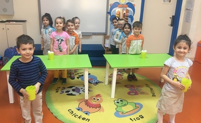 Güneşli Okyanus Koleji Okul Öncesi Yunuslar Grubu Oyun Etkinliğinde