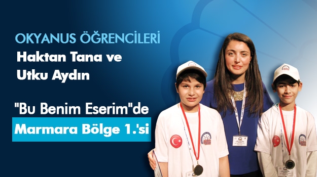 Haktan Tana ve Utku Aydın, "Bu Benim Eserim"de Marmara Bölge 1.'si