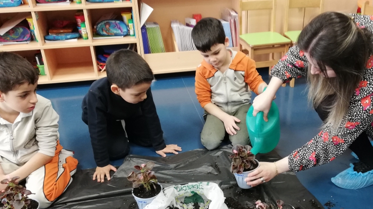 Halkalı Gökkuşağı Grubu Öğrencileri Aile Katılımı Etkinliğinde