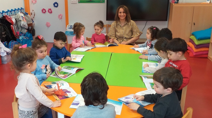 Halkalı Okul Öncesi Çiçekler Grubu  Aile Katılımı Etkinliğinde