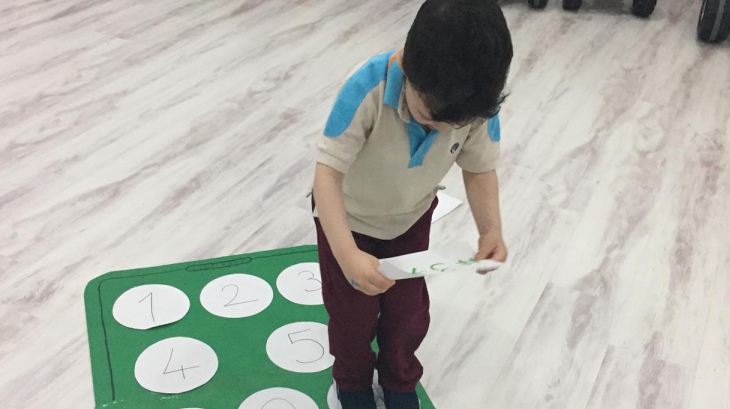 Halkalı Okul Öncesi Kuşlar Grubu Öğrencileri Oyun  Etkinliğinde.
