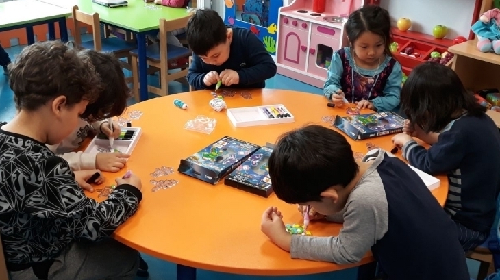 Halkalı Okul Öncesi Yunuslar Grubu Öğrencileri Aile Katılım Etkinliğinde.