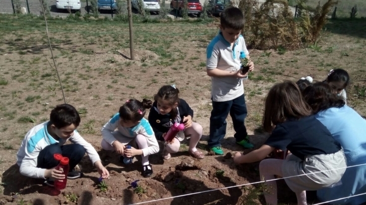 İlkokul Kademesi 1. Sınıf Öğrencileri Speaking Dersinde