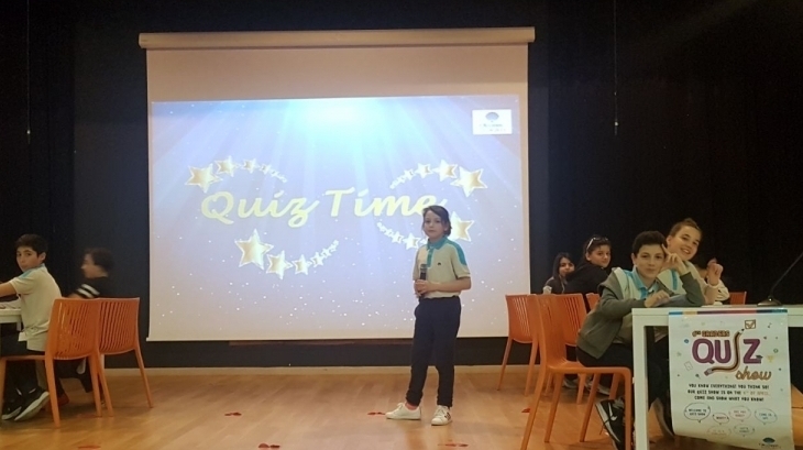 İncek Kampüsü Ortaokul Kademesi 6.Sınıflar arası "Quiz Show" Etkinliği