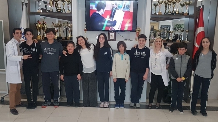 İncek Kampüsü Ortaokul Kademesinde "MyON Bookworm Reading Contest"