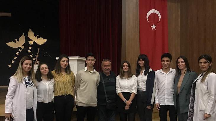 İncek Okyanus Koleji Lise Kademesinde Şükrü Erbaş ile Şiir Dinletisi Etkinliği