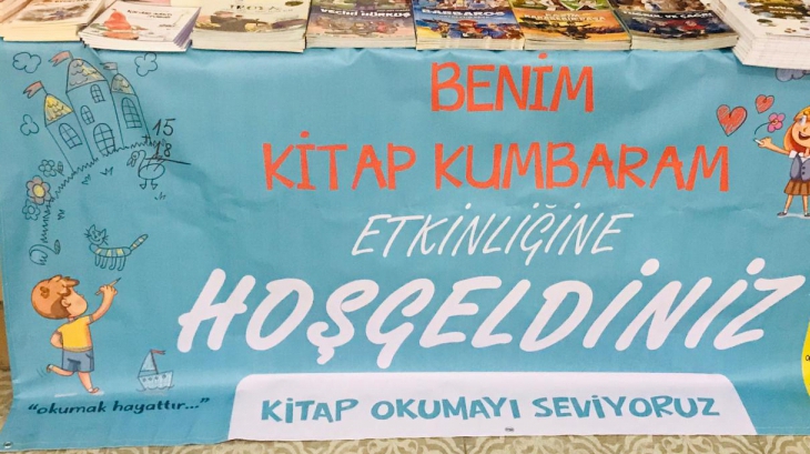 İncek Okyanus Koleji Öğrencileri Kitap Kumbaram Etkinliğine Katıldılar.
