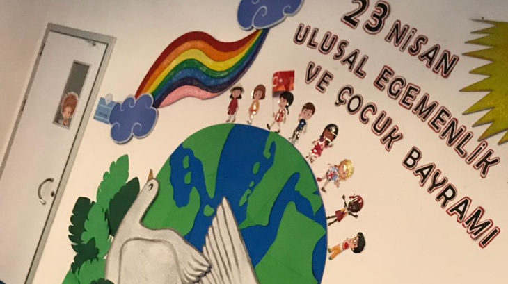 İncek Okyanus Okul Öncesi Kademesi 23 Nisan Ulusal Egemenlik ve Çocuk Bayramını  Coşkuyla Kutladılar.