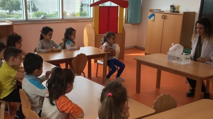 İnciler Sınıfı “Balıklar Nasıl Yüzüyor?” Deneyi Yaptı