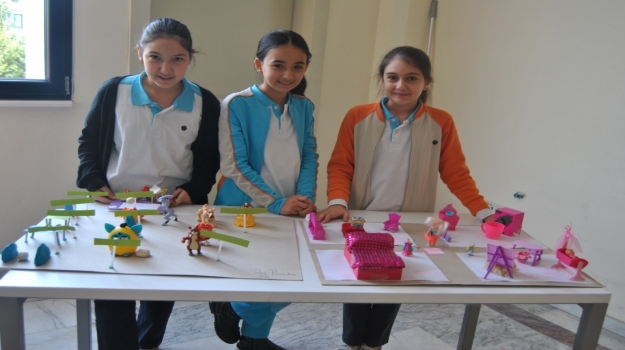 İngilizce Dersi'nde Maket Çalışması