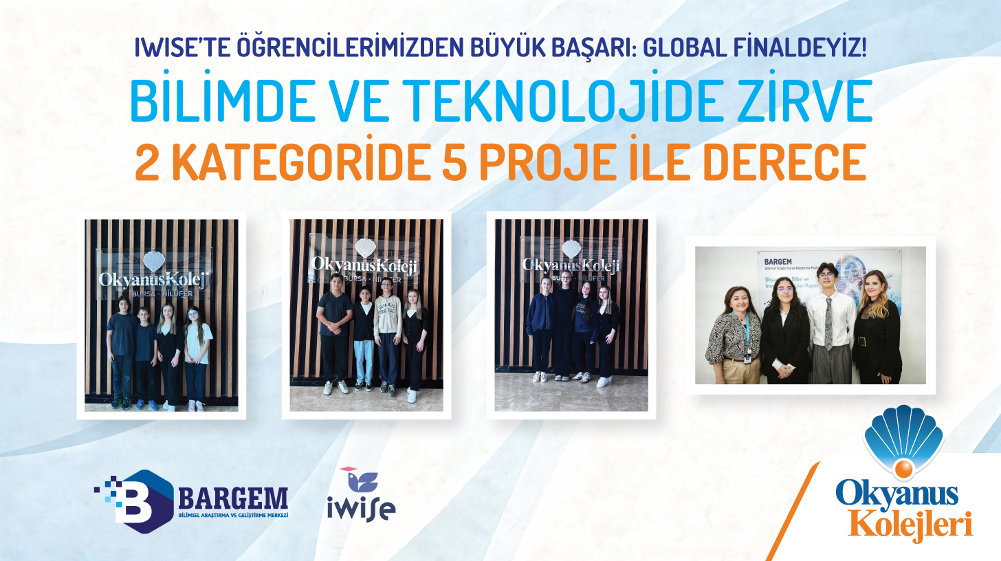 iWISE’TE ÖĞRENCİLERİMİZDEN BÜYÜK BAŞARI: GLOBAL FİNALDEYİZ!