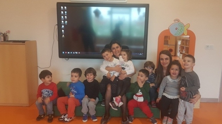 Kemerburgaz Okyanus Koleji Çiçekler Grubu Öğrencileri Aile Katılım Etkinliğinde
