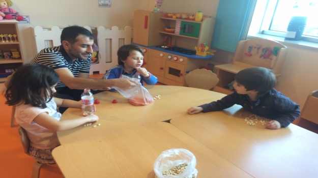 Kemerburgaz Okyanus Koleji Okul Öncesi Yunuslar Grubu Aile Katılımında