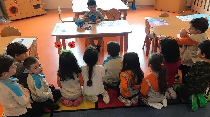 Kemerburgaz Okyanus Koleji Yunuslar Grubu Sosyal Beceri Etkinliğinde