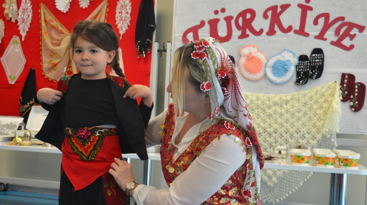 Mavişehir Okyanus Koleji Okul Öncesi Öğrencileri Ülkemi Tanıyorum Etkinliğinde