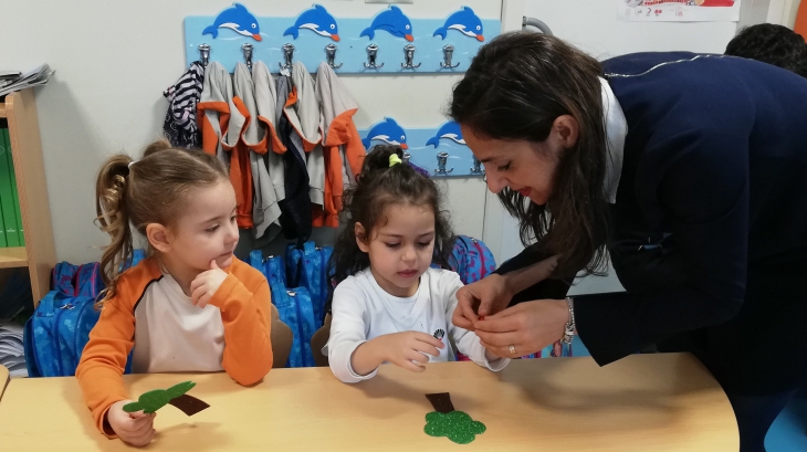 Mavişehir Okyanus Koleji Okul Öncesi Yunuslar Grubu Aile Katılım Etkinliğinde