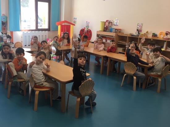 Mimarsinan Okyanus Koleji Okul Öncesi Gökkuşağı Grubu Fen-Doğa Etkinliğinde