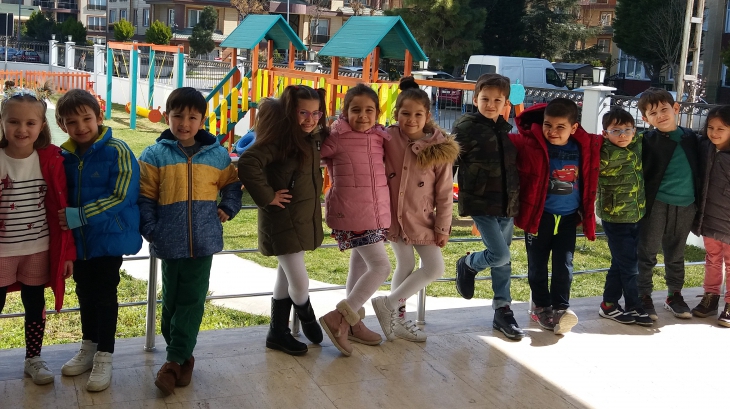 Mimarsinan Okyanus Koleji Okul Öncesi Gökkuşağı Grubu Serbest Oyun Etkinliğinde