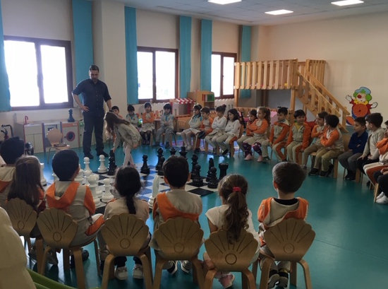 Mimarsinan Okyanus Koleji Okul Öncesi Gökkuşağı Ve Yıldızlar Grubu Satranç Turnuvasında
