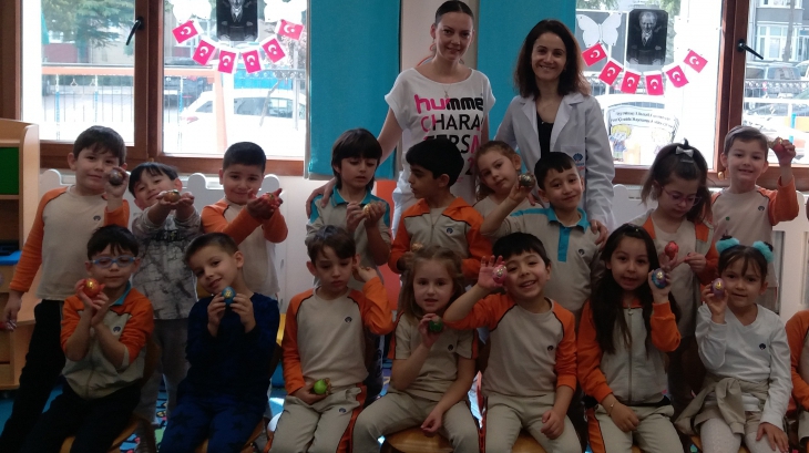 Mimarsinan Okyanus Koleji Okul Öncesi Gökkuşağı Grubu Aile Katılım Etkinliğinde